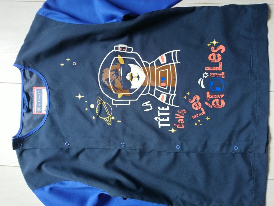 Нова шкільна сорочка халат Petit Beguin на 9-10 років