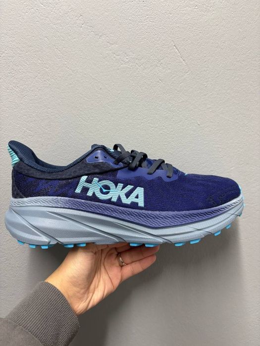 ФЛАГМАН! HOKA ONE ONE Challenger Atr 7 Grey Black Blue 41 - 45