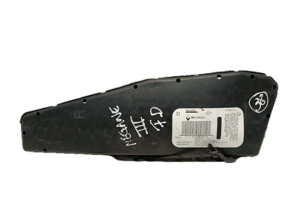 Airbag lateral frente direita RENAULT Megane III (BZ0_)
