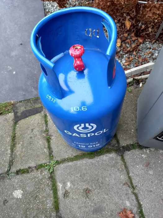 Pelna(pusta)Butla gazowa  11kg propan-butan,