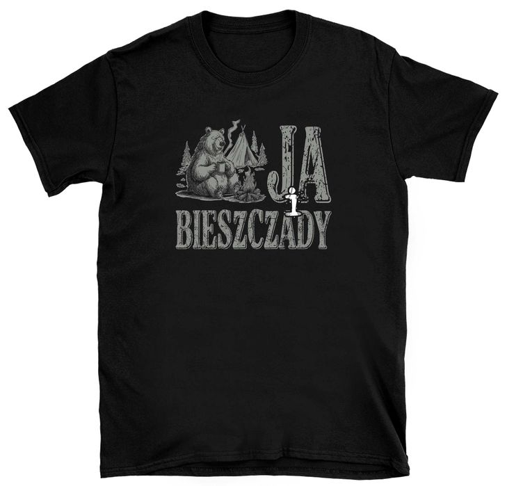 koszulka Bieszczady, koszulka Bieszczady koszulka turystyczna biwak