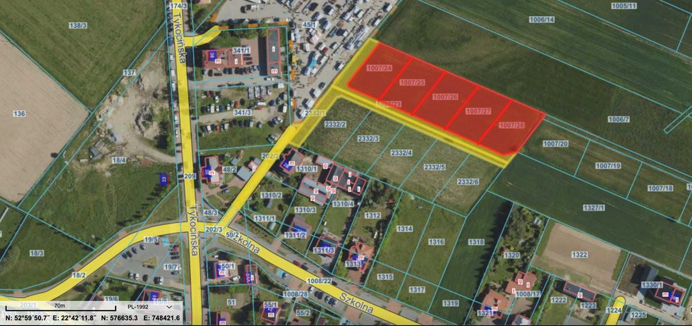 Sokoły - atrakcyjne działki na sprzedaż