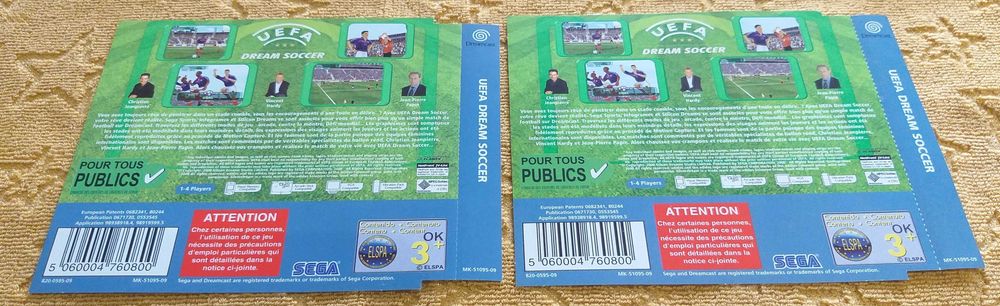 Capas e Manuais Sega Saturn + Mega CD e Dreamcast com caixa