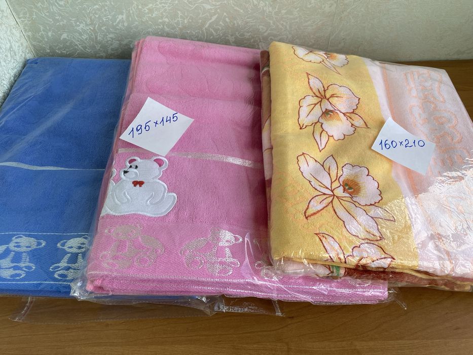 Махровая простынь Хлопок, покрывало, плед, пододеяльник