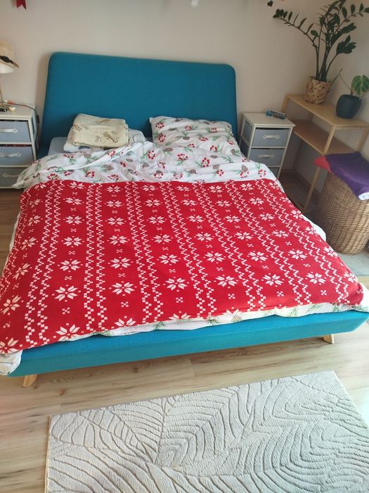 Łóżko sypialnia tapicerowane