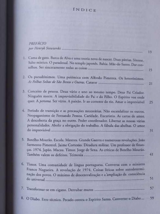 Vida Conversável - Agostinho da Silva e Henryk Siewierski