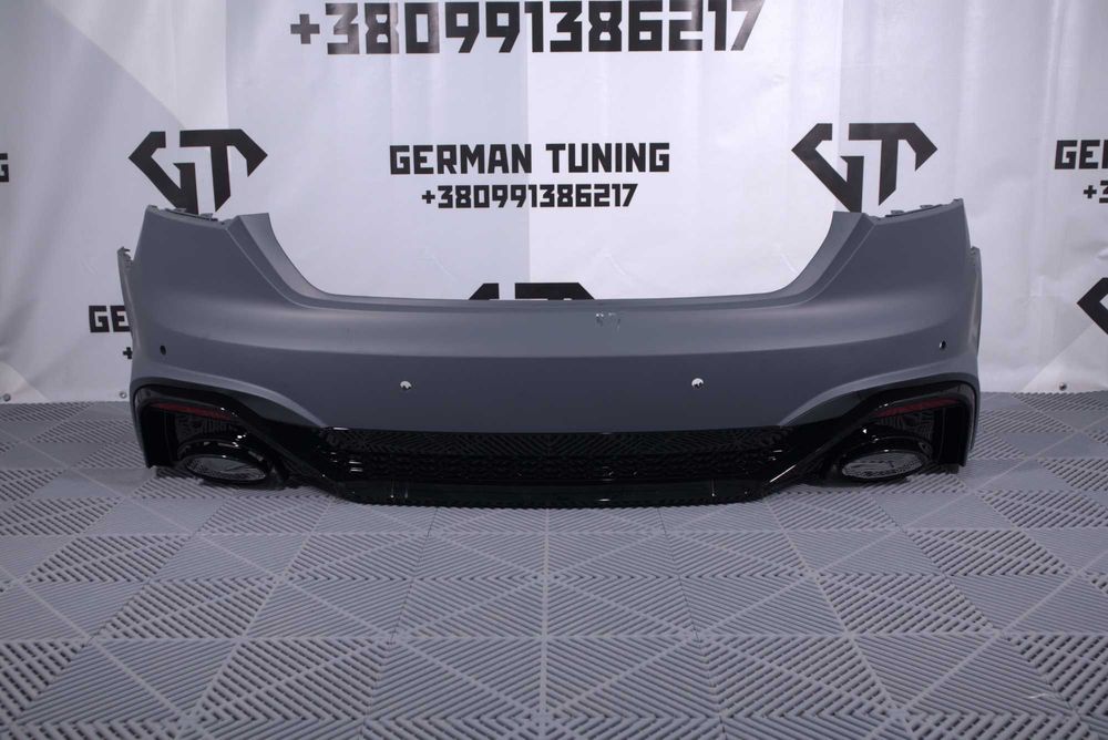 Задній бампер audi a5 b9 20-23 стиль rs5 задний бампер ауди а5 дифузор