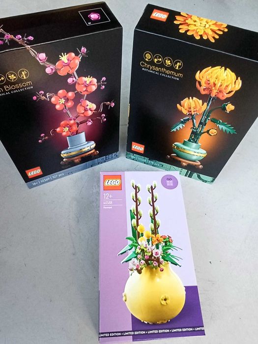 LEGO Botanical Collection Sets 10368 + 10369 + 40588