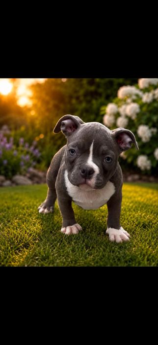 American bully piesek