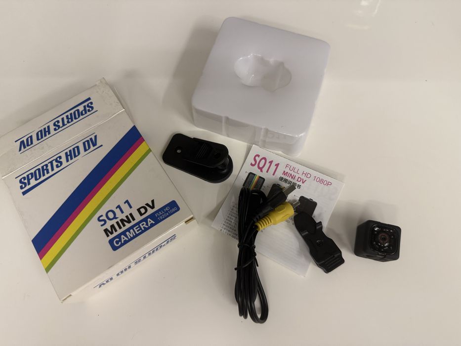 Міні камера SQ11 1920*1080P Full HD  Чорна
