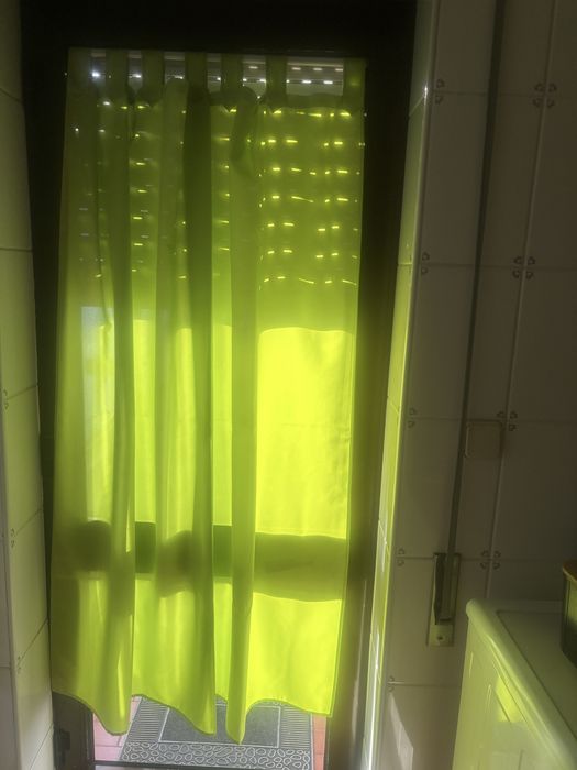 Conjunto de cortinas de vizinga e sala