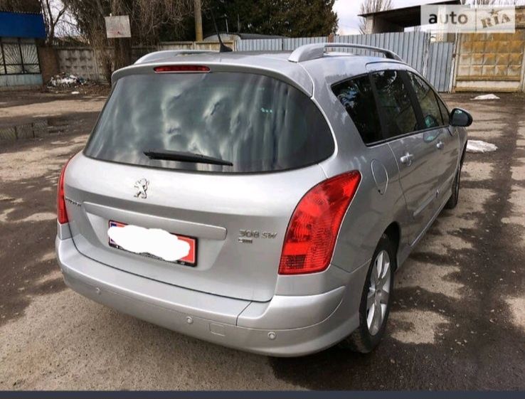 Ляда кришка багажника Peugeot 308sw