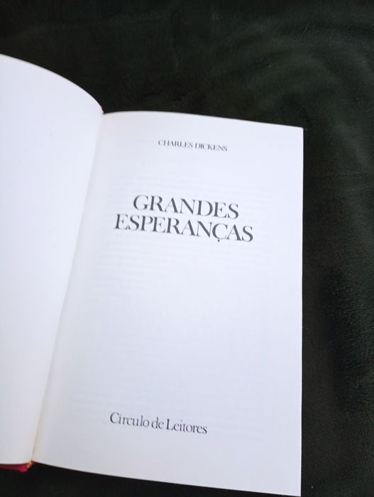Grandes esperanças - Charles Dickens - Círculo de Leitores	 Como novo*