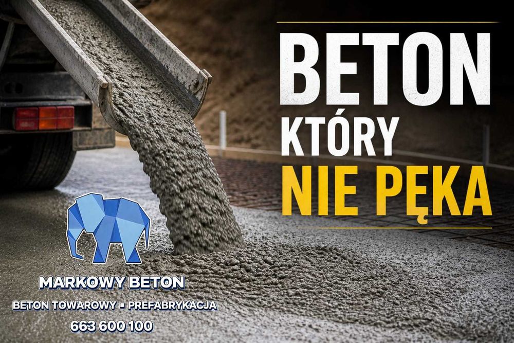 Betoniarnia - beton towarowy, Beton lany, beton suchy, stabilizacja, podsypka.