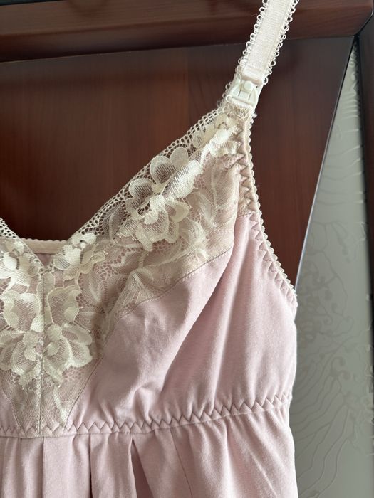 Продам комплект сорочка та халат для годування, у пологовий+подарунок