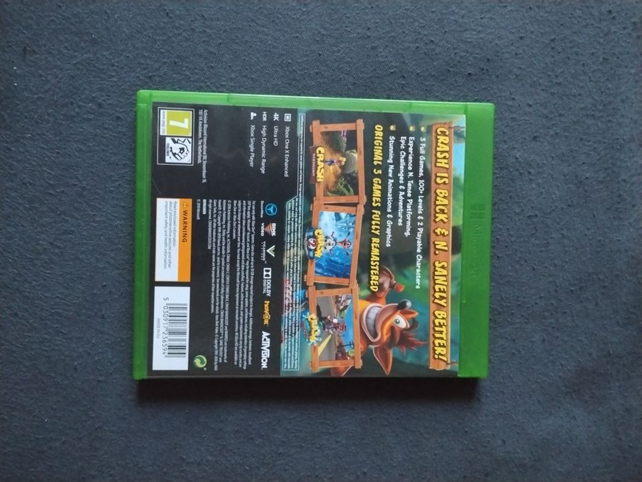 Crash Bandicoot N San Trilogy Xbox One
