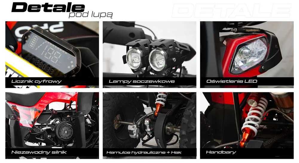 Quad XTR 200/250 Automat, Wielki Mocny Raty Dowóz tego samego dnia