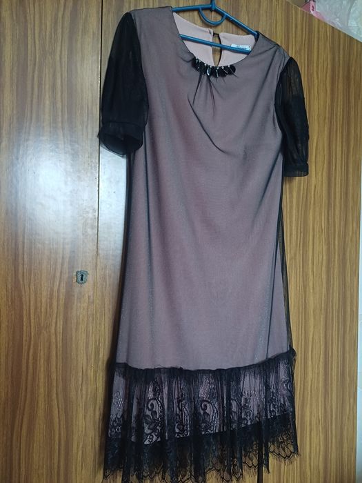 Сукня святкова з сіткою