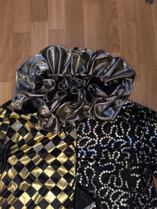 Карнавальний костюм Арлекіно,Шут, Скоморох розмір 52