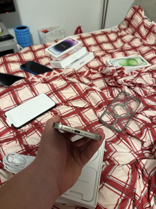 Iphone 15 pro max  512gb natural як новий 83%