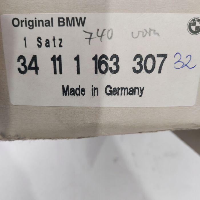 klocki hamulcowe bmw e38 e39 e53 3411 1163307