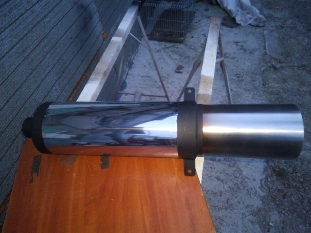 Глушитель универсальный прямоточный