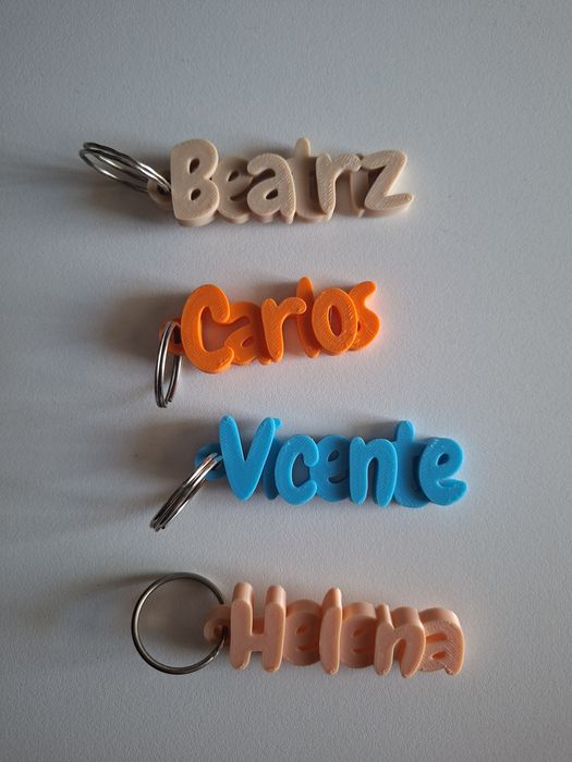 Porta chaves personalizável com nome