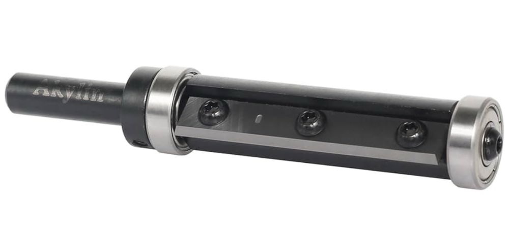 Frez prosty z łożyskiem górnym 16mmx50mm uchwyt 8mm wymienne płytki