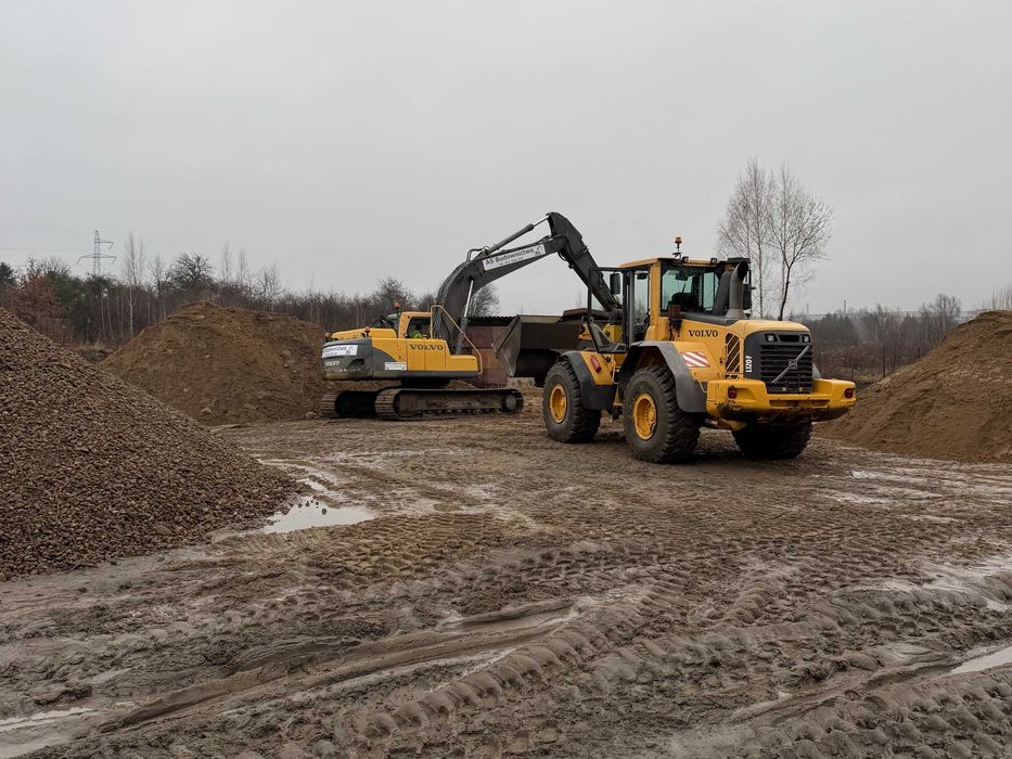 Wynajem kruszarki - Usługa kruszenia gruzu, betonu, cegły