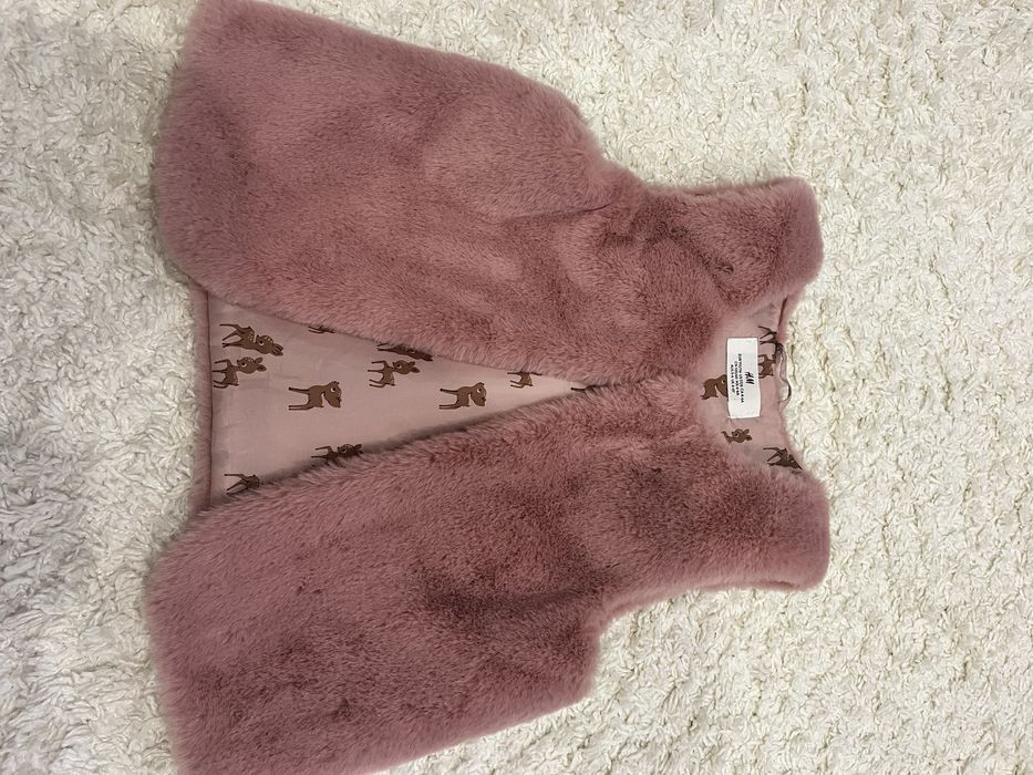 Хутряна жилетка H&M 110/116