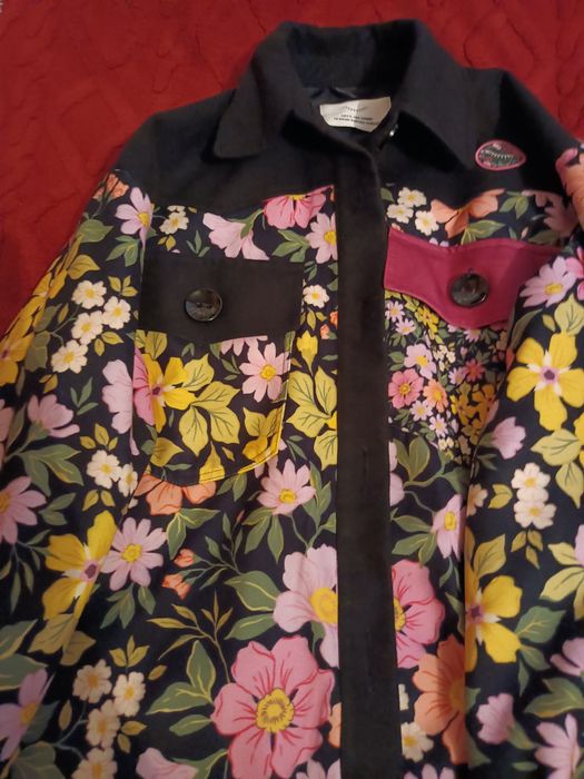 Kurtka koszulowa naoko kwiaty