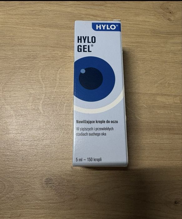 Krople nawilzajace hylo gel