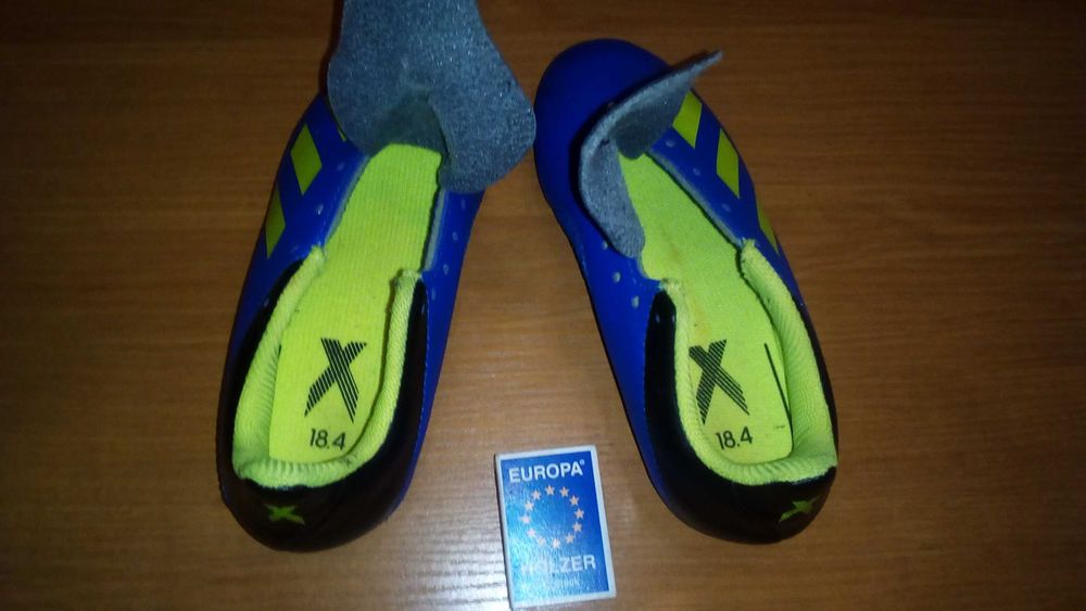 Продам кроссовки детские синие  ADIDAS  размер 30