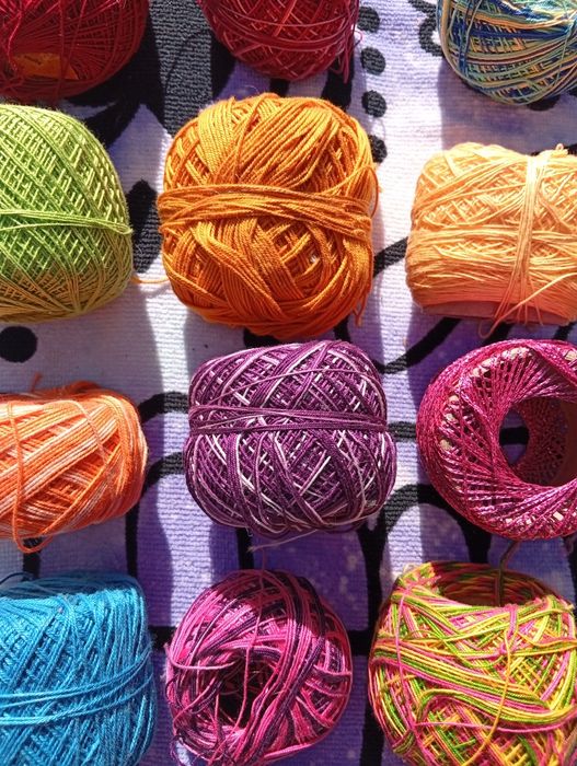 Lote de linhas coloridas para artesanato437399682643415043