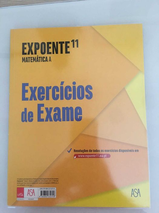 Caderno de Exercícios e Testes e de Exame - 11° Ano