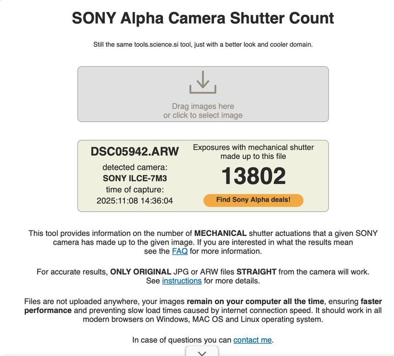 Sony Alpha 7III + acessórios - 13802 disparos