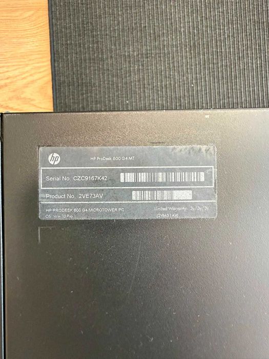 PC Profissional HP ProDesk 600 G4 MT | i5-8400 | 16GB RAM | SSD M.2 250GB | Windows 11 Pro | Ideal para Escritório