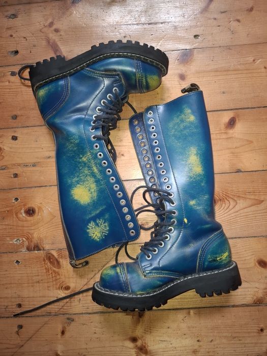 Steel buty,glany na 20 dziurek 37