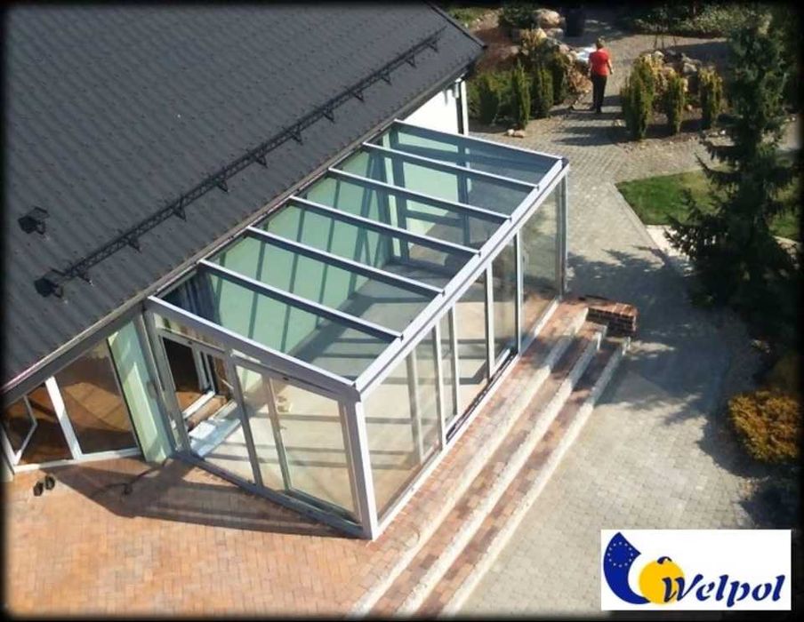 NOWY OGRÓD ZIMOWY 5m x 3m - 75000ZŁ/ Zadaszenia / Ogrody Zimowe Ciepłe / Oranżeria PRODUCENT