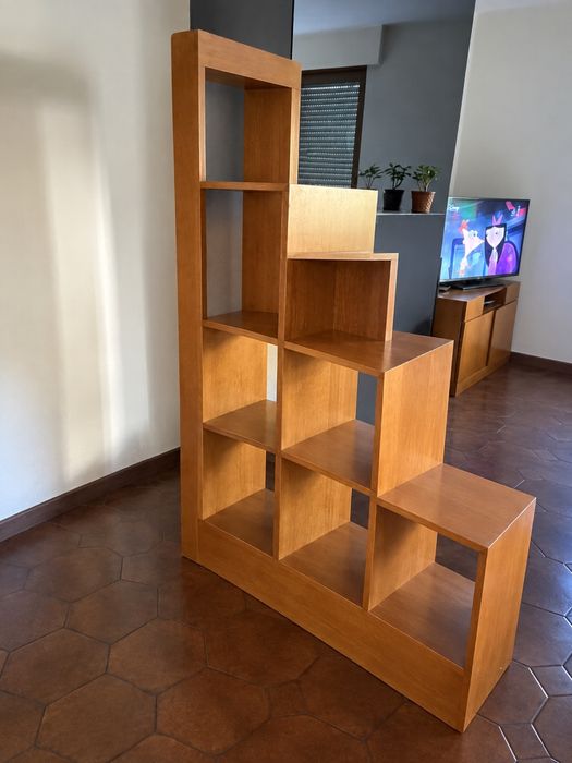 Mobilia de sala em carvalho