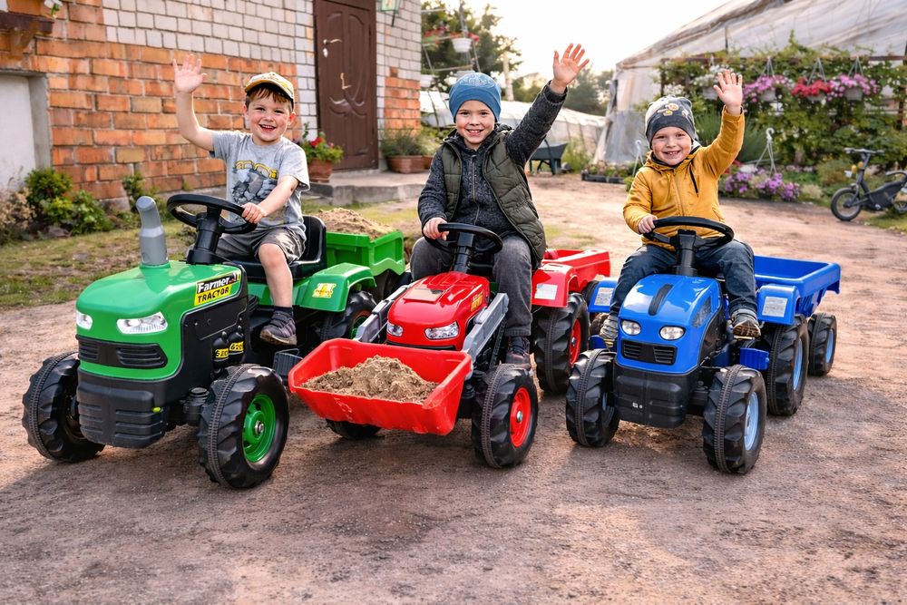 Дитячий трактор на педалях,детский трактор на педалях,купити трактор