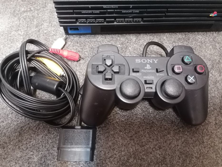 Playstation 2 Fat com jogos