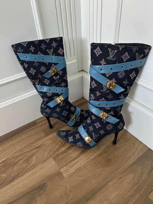 Piekne kozaki vintage Louis Vuitton