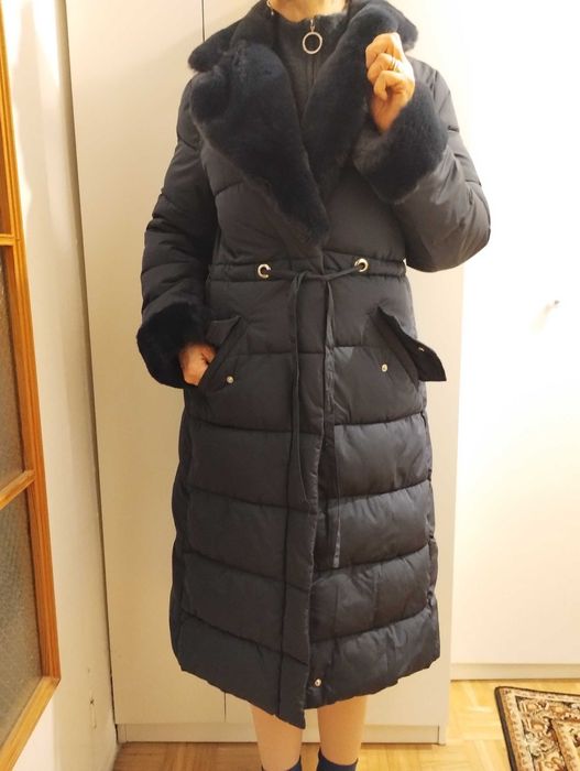 Piękny, nowy, mięciutki, ciepły, z miskiem