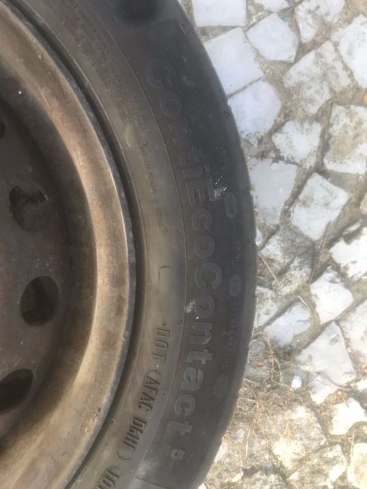2 pneus Continental Contieco 165 65 R14