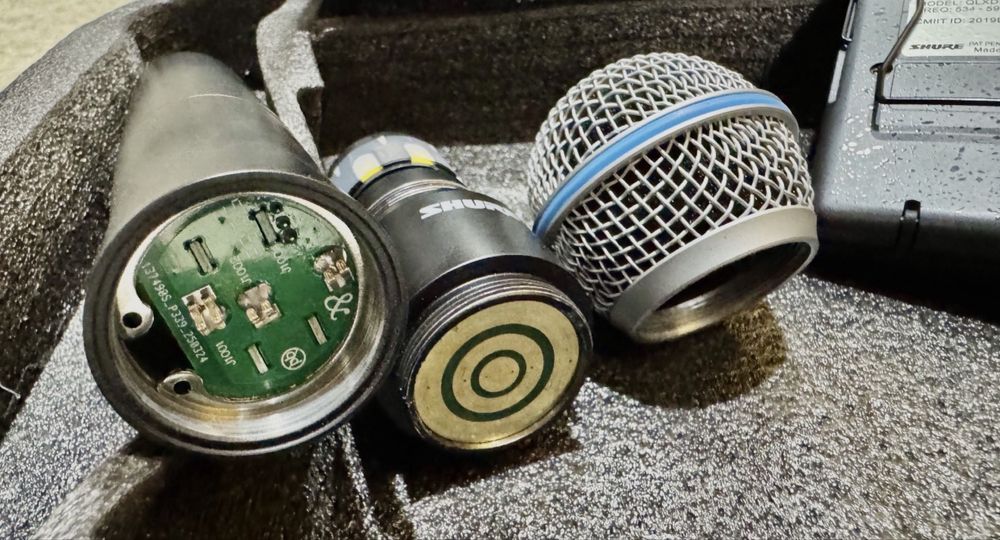 Радіосистема Shure QLXD Beta58,ручний мікрофон,гарнітура,петличка,кейс