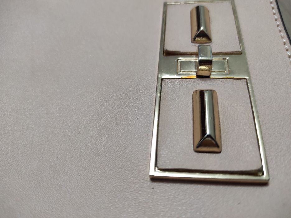 Torebka listonoszka pudrowy róż