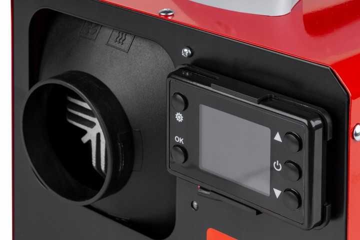 Lekka Przenośna Nagrzewnica Spalinowa 230V/12V Mocna 8kW Okazja !