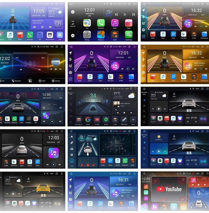 CarPlay Android Auto Radio FM RDS DAB Android WiFi 4G GPS USB MP3 MP4 Toyota Corolla Auris