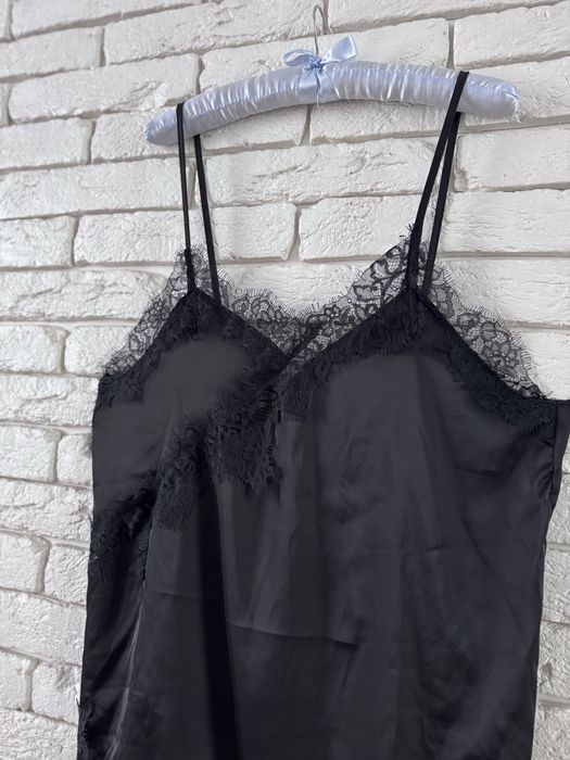 Блузка майка з мереживом